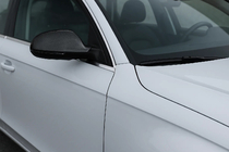 Audi A4 B8 2007–2015 Spoguļu uzlikas 2010-2015 (2 gab., īsts oglekļa šķiedras karbons) foto 2