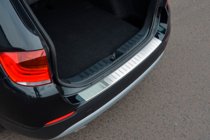 BMW X1 E84 2009–2015 OmsaLine aizmugurējā bampera uzlika (nerūsējošais tērauds) foto 7