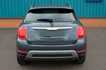 Fiat 500X 2014–2024 OmsaLine aizmugurējā bampera uzlika (nerūsējošais tērauds) foto 3