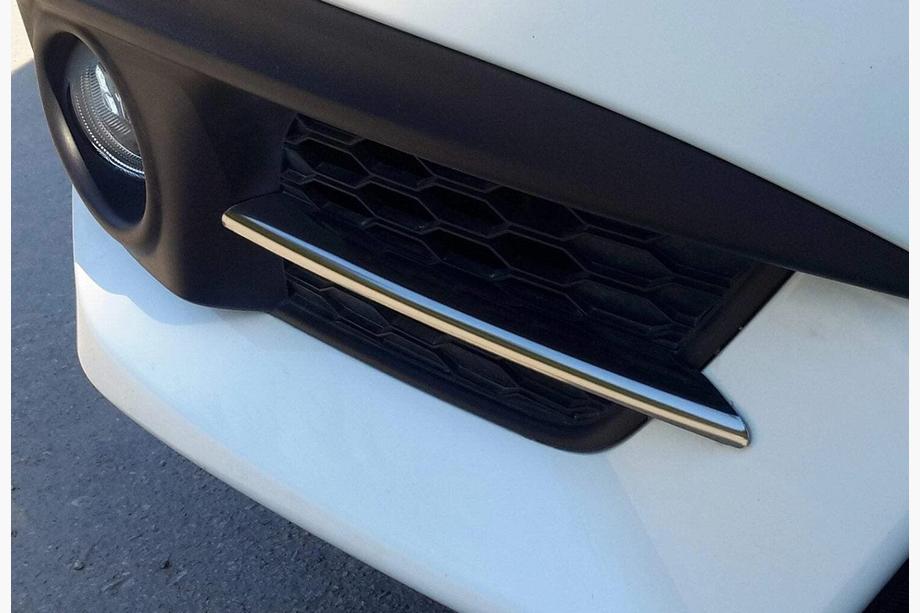 Honda Civic Sedans X 2016–2021 OmsaLine miglas lukturu uzlikas (2 gab., nerūsējošais tērauds) Image