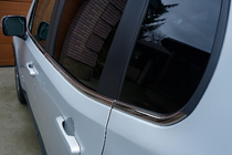 Jeep Renegade 2014– Logu apmales (6 gab., nerūsējošais tērauds) foto 3