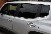 Jeep Renegade 2014– Logu apmales (6 gab., nerūsējošais tērauds) foto 1