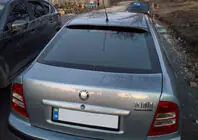 Skoda Octavia I Tour A4 1996–2010 Aizmugurējais loga deflektors (plastmasa) foto 3