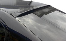Skoda Octavia I Tour A4 1996–2010 Aizmugurējais loga deflektors (plastmasa) spīdīgi melns foto 1