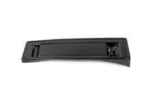 Mitsubishi Lancer X 2008– Numura zīmes turētājs (plastmasa) Matēts melns foto 6
