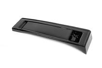 Mitsubishi Lancer X 2008– Numura zīmes turētājs (plastmasa) Spīdīgi melns foto 7