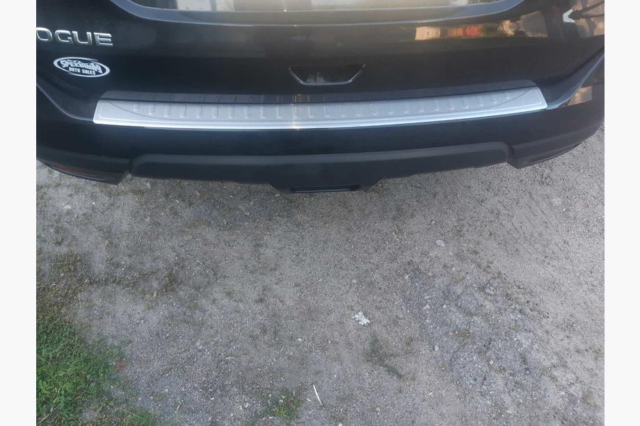 Nissan X-trail T32/Rogue 2014–2021 OmsaLine aizmugurējā bampera uzlika (nerūsējošais tērauds) Image