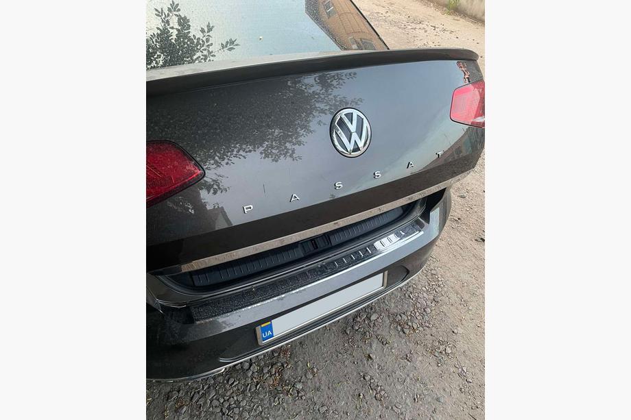 Volkswagen Passat B8 2015–2023 Bagāžnieka malas uzlika SD (nerūsējošais tērauds) Carmos - turku teras Image