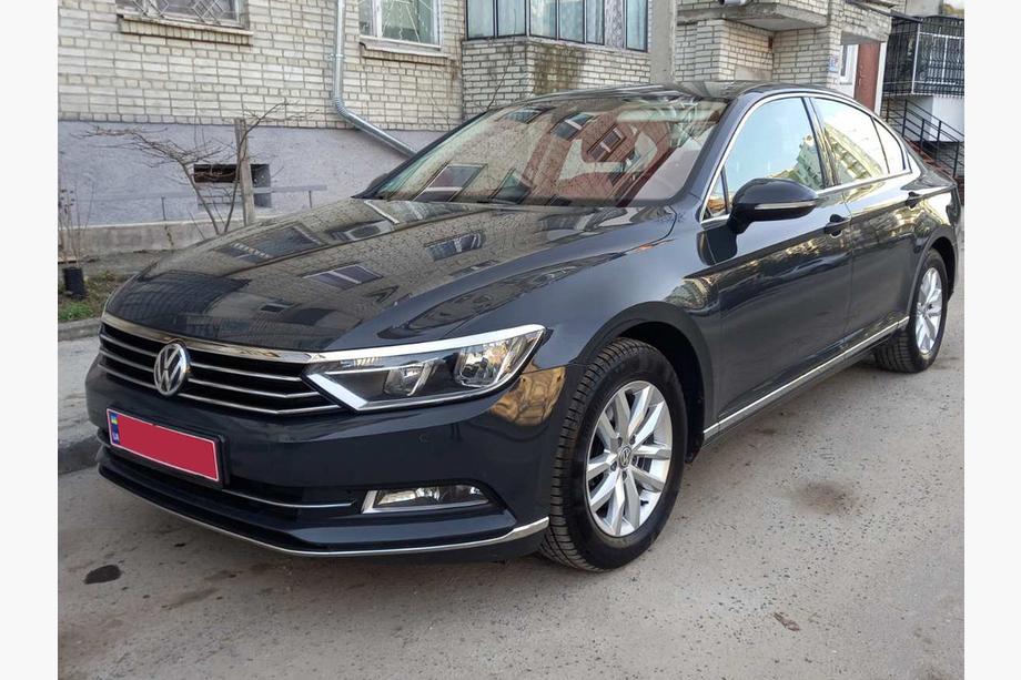 Volkswagen Passat B8 2015–2023 Priekšējā bufera hroma uzlikas (2015-2018, 3 gab., nerūsējošais tērauds) Carmos - turku teras Image