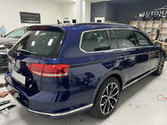 Volkswagen Passat B8 2015–2023 Aizmugurējā bufera malas uzlika SD/SW (3 gab., nerūsējošais tērauds) Carmos - turku teras foto 4