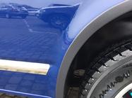 Volkswagen T6 2015–2024 Durvju moldingi (nerūsējošais tērauds, hroms) foto 6