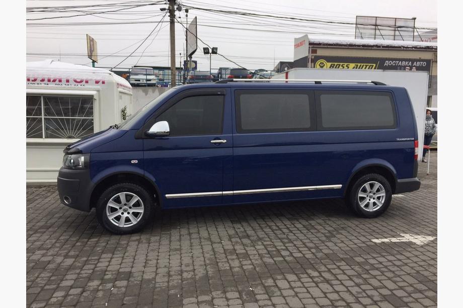 Volkswagen T6 2015–2024 Durvju moldingi (nerūsējošais tērauds, hroms) 1 durvis, garā, Carmos – turku tērauds Foto 4
