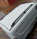 Fiat Doblo II 2010–2022 melni jumta reliņi Maxi, plastmasas kājas foto 12