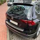 Volkswagen Tiguan 2016–2023 Aizmugurējā bufera aizsarguzlika (OmsaLine, nerūsējošais tērauds) foto 1