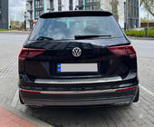 Volkswagen Tiguan 2016–2023 Aizmugurējā bufera aizsarguzlika (OmsaLine, nerūsējošais tērauds) foto 2