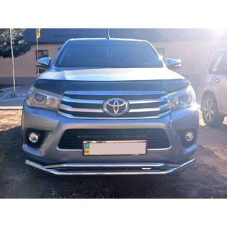 Priekšējais dubultais kengurins Vegas (2015-2020, nerūsējošais tērauds) Toyota Hilux 2015– foto 3