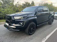 Toyota Hilux 2015– Priekšējais dubultais aizsargstienis Vegas (2015-2020, melns, 76 mm) foto 8