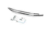 Volkswagen Amarok 2010–2022 Priekšējais dubultais aizsargstienis Vegas 2010-2016 (nerūsējošais tērauds) d70/42 mm foto 3
