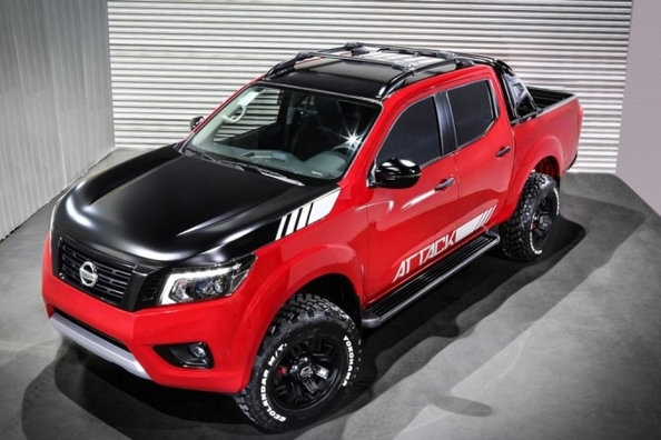 Nissan prezentē jaunā pikapa Frontier Attack konceptu