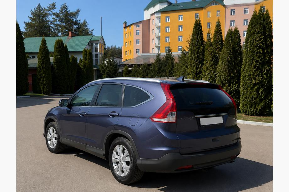 Honda CRV 2012–2016 Integrēti jumta reliņi pelēki OEM (ABS plastmasa, uzstādīšana ar skrūvēm) Foto 4