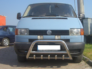 Volkswagen T4 Transporter 1990–2003 Ķengurstienis WT003 60 mm (nerūsējošais tērauds) 60 mm, ar uzrakstu foto 8