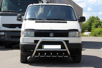 Volkswagen T4 Transporter 1990–2003 Ķengurstienis WT003 60 mm (nerūsējošais tērauds) 60 mm, ar uzrakstu foto 11