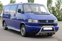 Volkswagen T4 Transporter 1990–2003 Ķengurstienis WT003 60 mm (nerūsējošais tērauds) 60 mm, ar uzrakstu foto 4