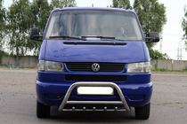 Volkswagen T4 Transporter 1990–2003 Ķengurstienis WT003 60 mm (nerūsējošais tērauds) 60 mm, ar uzrakstu foto 2