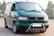 Volkswagen T4 Transporter 1990–2003 Ķengurstienis WT003 60 mm (nerūsējošais tērauds) 60 mm, ar uzrakstu foto 6