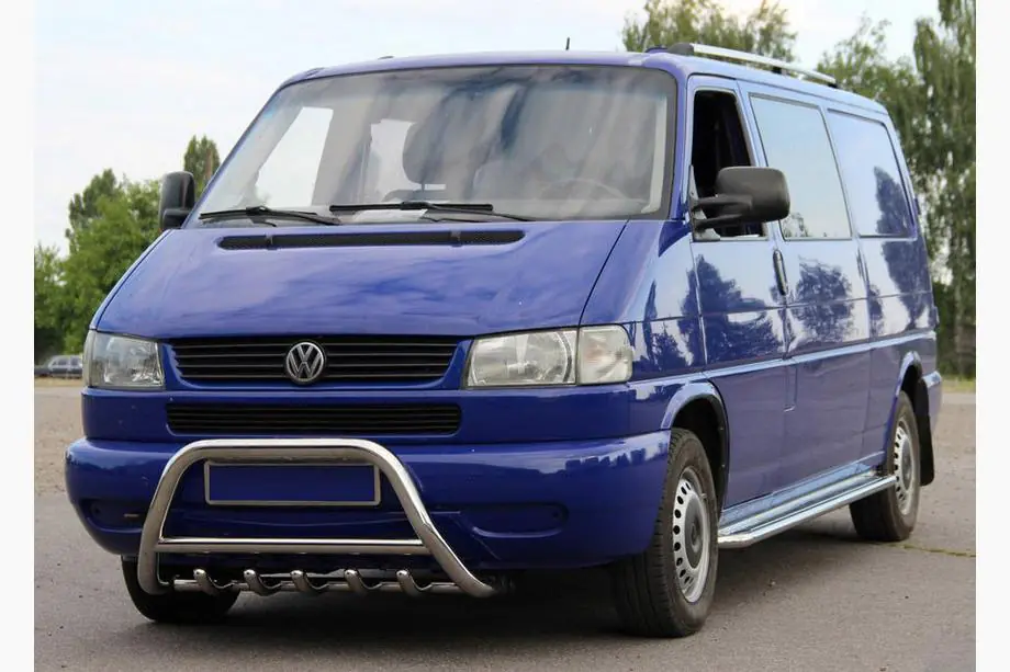 Volkswagen T4 Transporter 1990–2003 Ķengurstienis WT003 60 mm (nerūsējošais tērauds) Foto 1