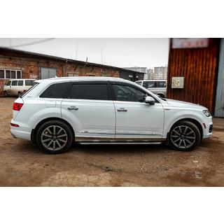 OEM V1 sānu pakāpieni (2 gab., alumīnijs) Audi Q7 2015–2026 foto 3