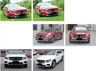 Mercedes GLA X156 2014–2019 Priekšējā radiatora reste Diamond Silver (2014-2016) foto 7