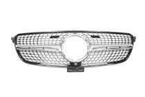 Mercedes GLE kupeja C292 2015–2019 Tūninga radiatora reste (Diamond Silver) foto 5