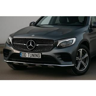 Priekšējā radiatora reste Diamond Black (2015-2019) Mercedes GLC Coupe C253 2016–2023 foto 1