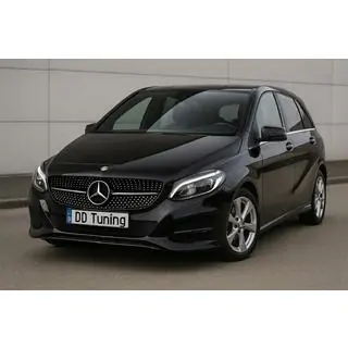 Priekšējais radiatora režģis Diamond Black (2015-2018) Mercedes B-class W246 2011–2018 foto 1