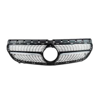 Priekšējais radiatora režģis Diamond Black (2015-2018) Mercedes B-class W246 2011–2018 foto 2