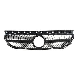 Priekšējais radiatora režģis Diamond Black (2015-2018) Mercedes B-class W246 2011–2018 foto 3