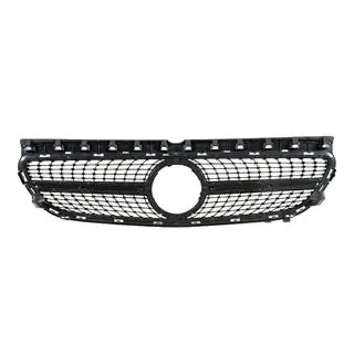 Priekšējais radiatora režģis Diamond Black (2015-2018) Mercedes B-class W246 2011–2018 foto 3