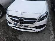 Mercedes C-class W205 2014–2021 Priekšējais režģis Diamond Silver (Avantgarde/AMG-Line/C43 AMG) 2018+, ar kameru foto 8