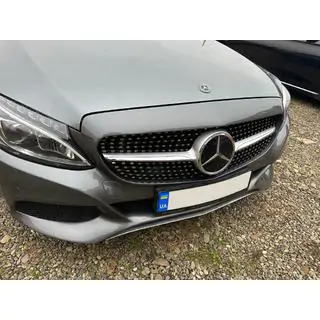 Priekšējais režģis Diamond Silver (Avantgarde/AMG-Line/C43 AMG)