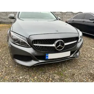 Priekšējais režģis Diamond Silver (Avantgarde/AMG-Line/C43 AMG) foto 2