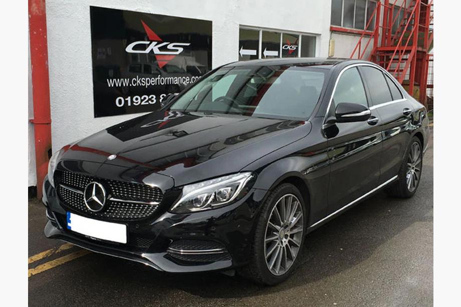 Mercedes C-class W205 2014–2021 Priekšējais režģis Diamond Silver (Avantgarde/AMG-Line/C43 AMG) 2014-2018, ar kameru Foto 14