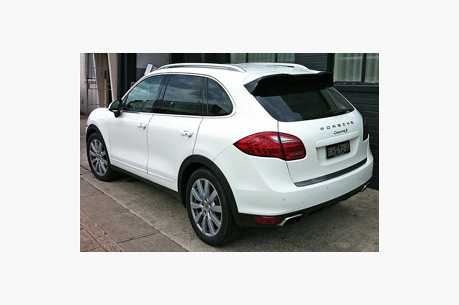 Porsche Cayenne 2010–2017 OEM jumta reliņi (2 gab.) Foto 2
