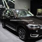 BMW X5 F15 2013–2018 Integrētie jumta reliņi, hromēti OEM (alumīnijs, montāža ar līmi) foto 2