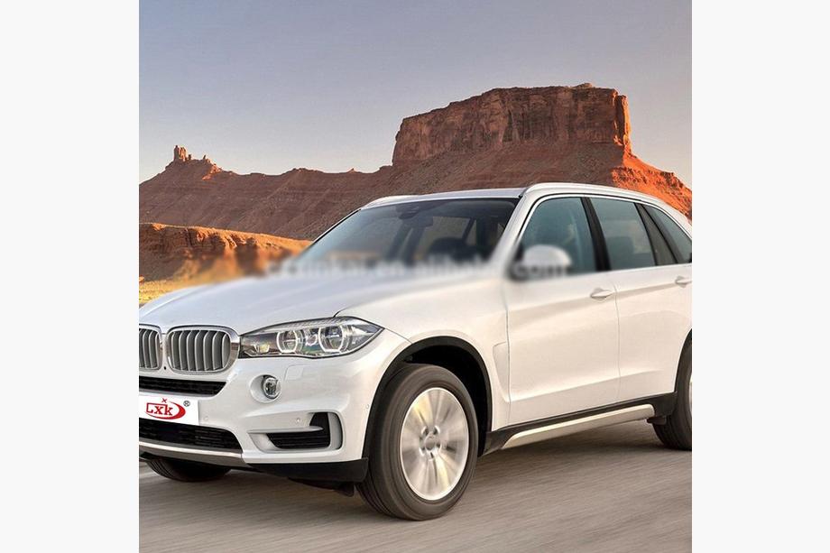 BMW X5 F15 2013–2018 Integrētie jumta reliņi, hromēti OEM (alumīnijs, montāža ar līmi) Image