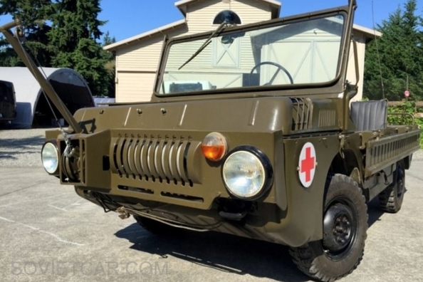 ASV tiek pārdots unikāls LuAZ