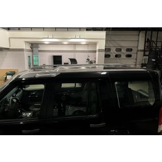 Jumta reliņi Original modelis (pelēki) Land Rover Discovery IV 2009–2017 foto 1