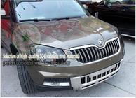 Skoda Yeti 2009–2017 Priekšējā un aizmugurējā lūpas uzlikas (2 gab.) foto 2