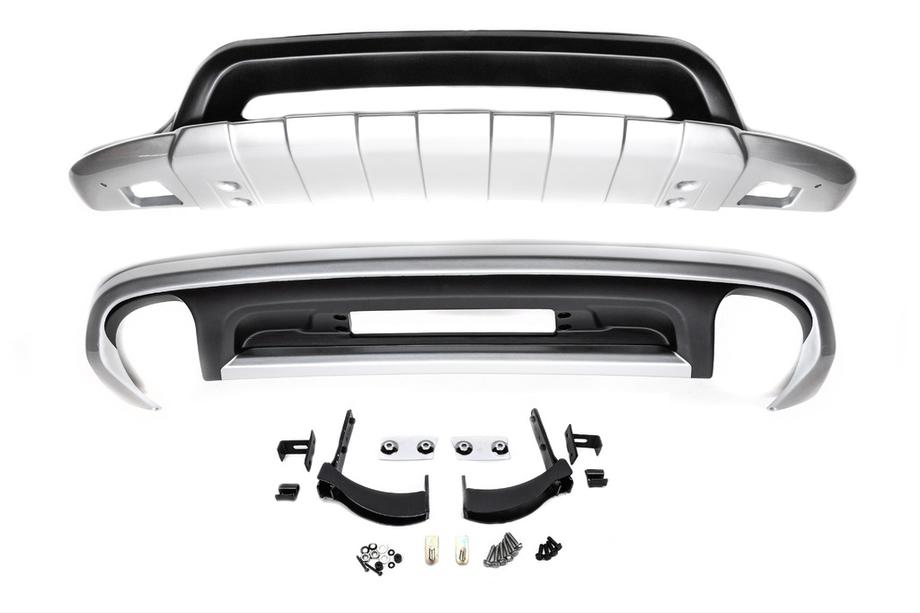 Volkswagen Touareg 2010–2018 Priekšējā un aizmugurējā lūpas uzlika V1 (2014↗) Foto 1