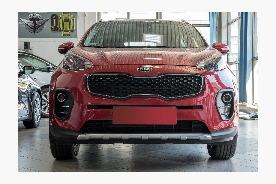 Kia Sportage 2015–2021 Priekšējā un aizmugurējā bampera lūpas uzlikas 2015-2019 V2 (plastmasa) Foto 5